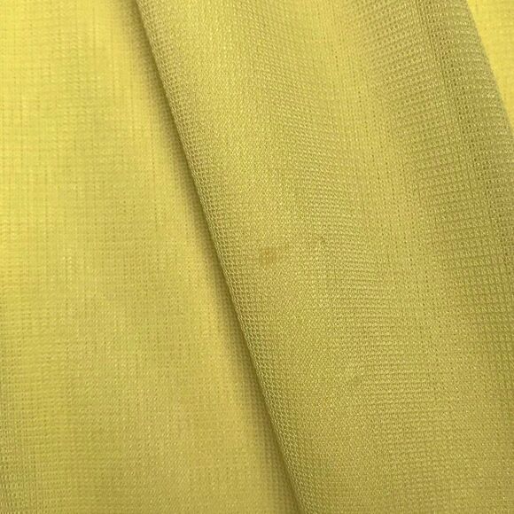 Vintage Y2K Pastel Yellow Fairycore Embellished Chiffon Maxi Prom Dress / Sz: 3 - Picture 5 of 9